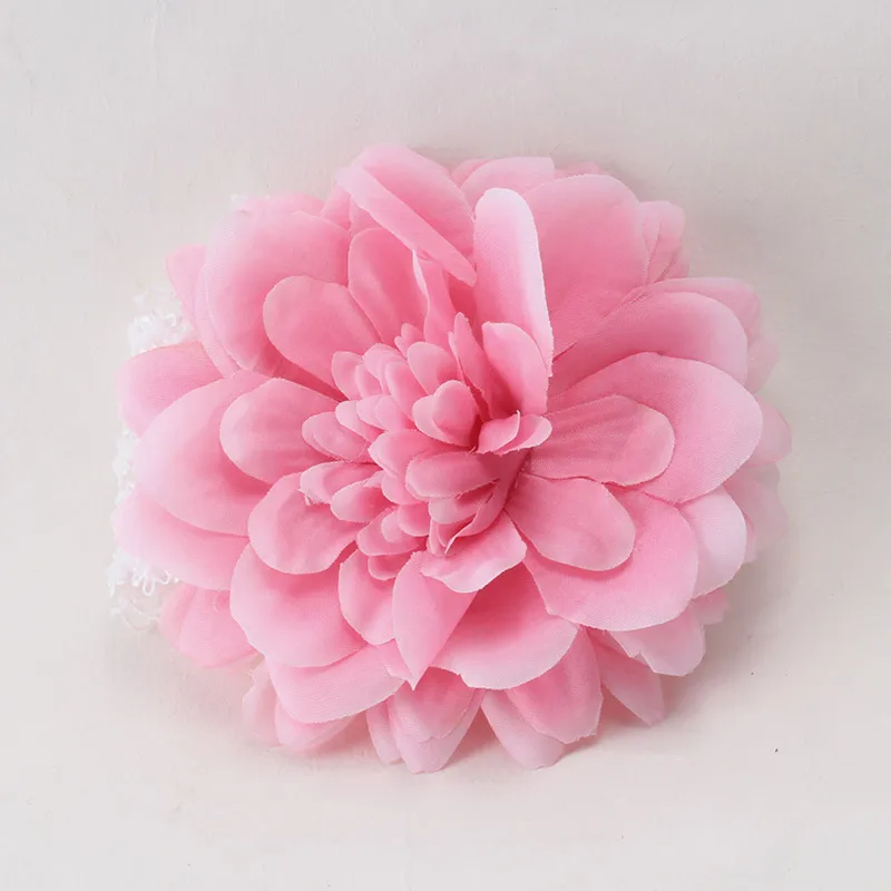 New Lovely Headband Girls Sunflower Lace Pink Kids Headbands for Photography Boys Daily Hair Accessories | Детская одежда и обувь