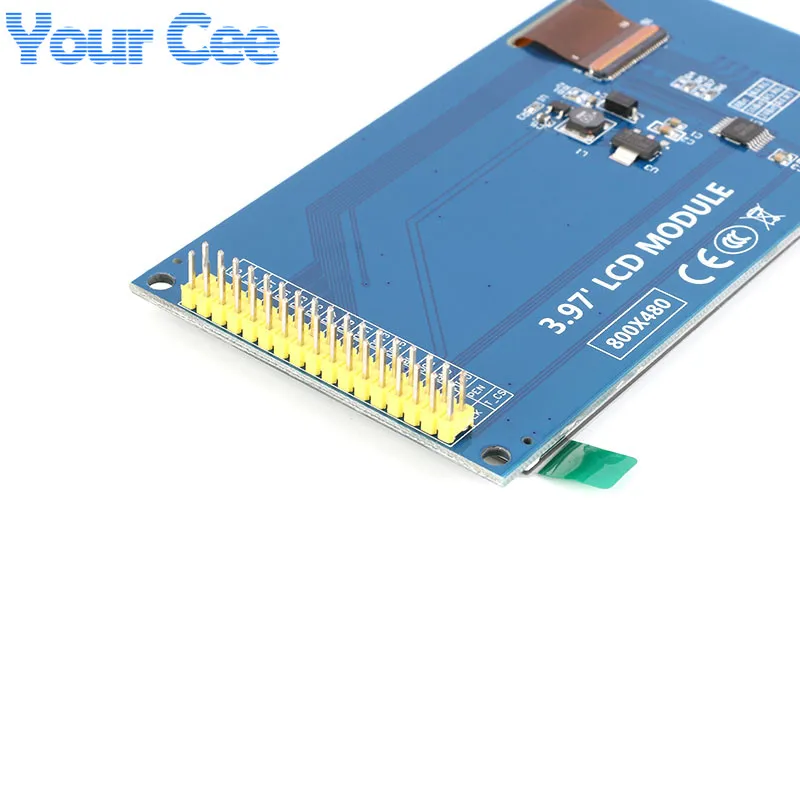 3,97 дюймовый TFT ips сенсорный ЖК-экран модуль с высоким разрешением 800*480 3,9" STM32 Драйвер IC OTM8009A DIY комплект для Arduino