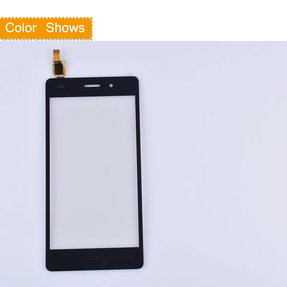 black no gift Для huawei P8 Lite ALE-L04 ALE-L21 ALE-TL00 ALE-L23 Сенсорный экран сенсорный Панель Сенсор окрашенные запасные части для Стекло сенсорный Экран без ЖК-дисплей - Цвет: black no gift