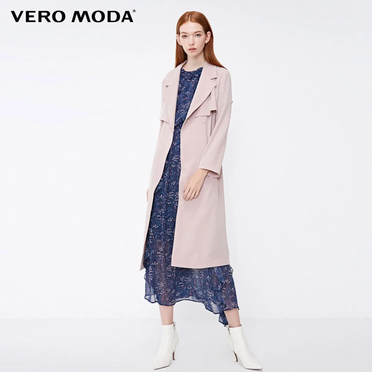 Vero Moda куртка женская О товаре задняя крышка с лацканами, шнуровка, высокие чистый Тренч | 318321541