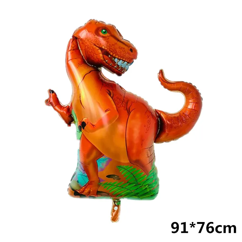 1 шт. гигантский динозавр фольги воздушный шар для мальчиков воздушные шарики в
