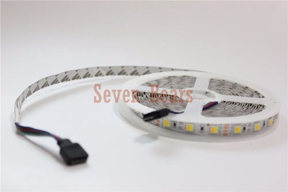 5mX продвижение высокое качество 5050SMD светодиодный полосы Цветовая температура регулируемый двойной цвет CW+ WW 60 светодиодный/m светодиодный полосы