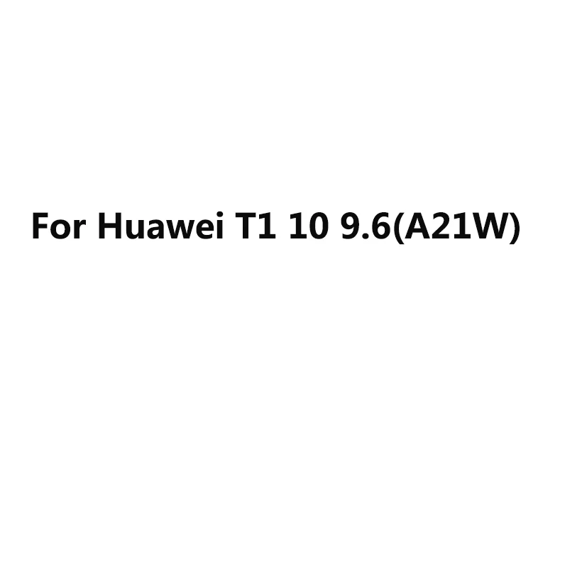 T1 10 A21W 9.6inch Прозрачный однотонный Мягкий силиконовый чехол для huawei MediaPad C5 T5 10,1 чехол Крышка T1 10 A21W S8-701U 7,0 T3 7,0 8,0 9,6 M2 10,0 планшет сумка из ТПУ - Цвет: T1 10 A21W 9.6inch