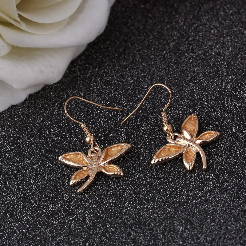 Hesiod Винтажные Ювелирные наборы женская мода подвеска в виде стрекозы ожерелье