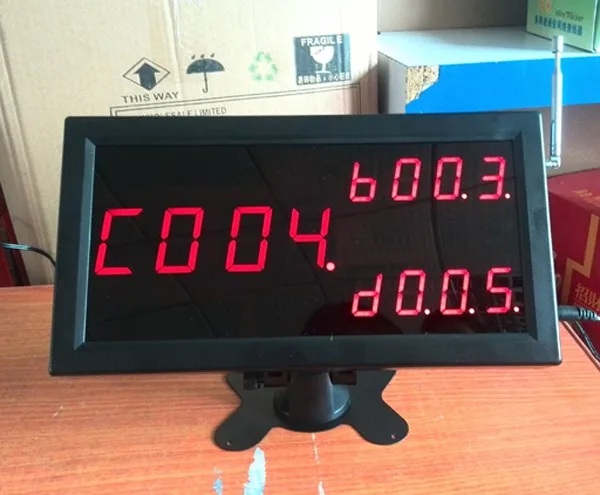 Система вызова очереди управление очередью со светодиодным дисплеем 2 шт. + 1