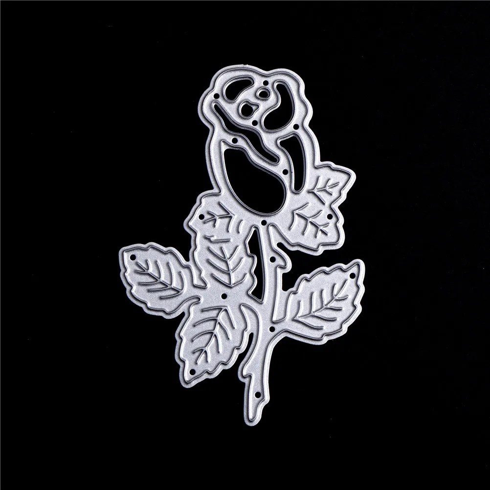 Розовато Цветочные высечки тиснение папка Костюм для режущей машины