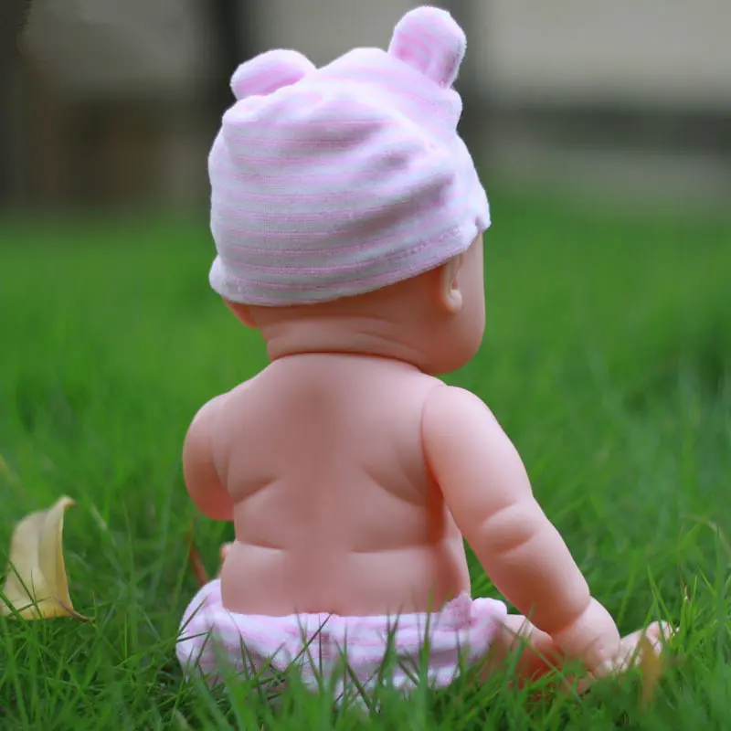 [Верх] 30 см Реалистичного Reborn Baby Doll может говорить звук кукла 100% безопасный мягкий