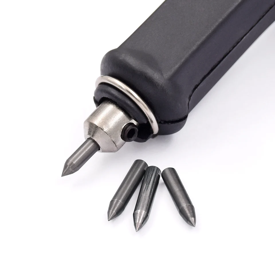 GOXAWEE 3 шт. гравировальная ручка карбидная наконечники для гравировальных