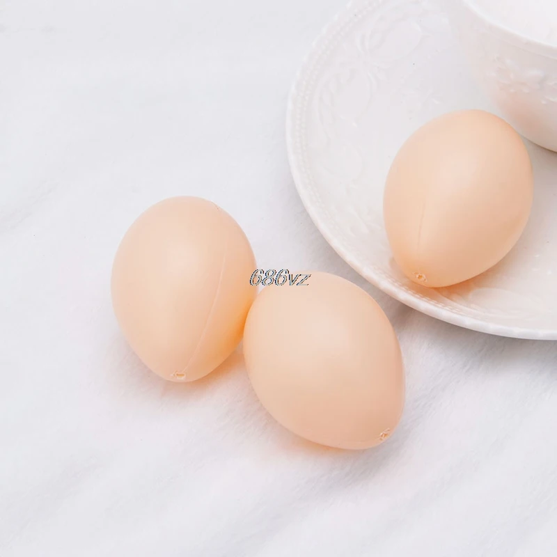 5 шт./компл. имитация инкубации курица птица искусственный пластик яички для