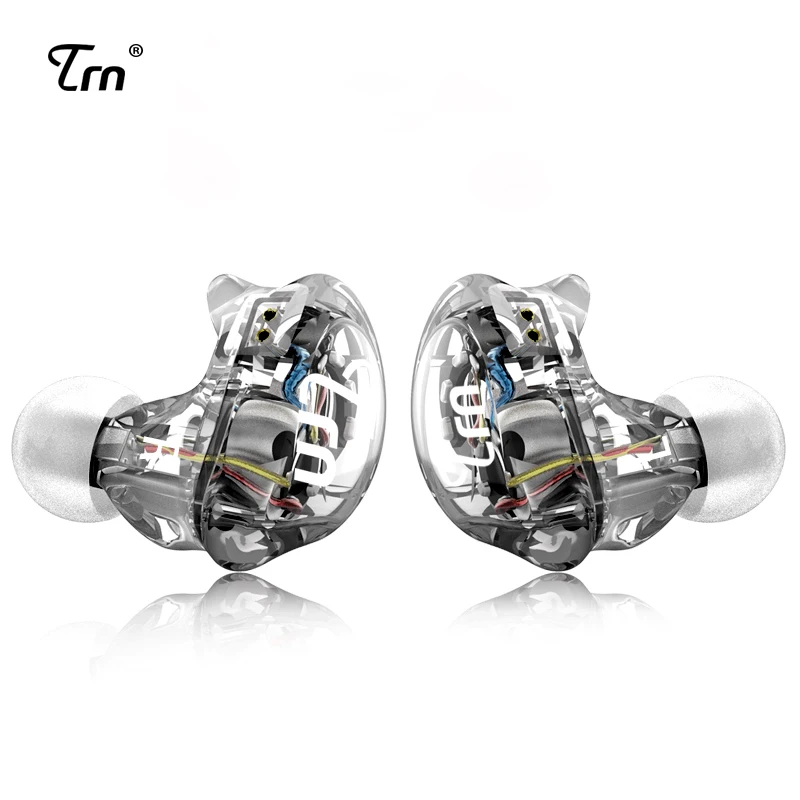 TRN V10 2BA + 2DD гибридные наушники для наушников DJ HIFI Monito спортивные бега с 2