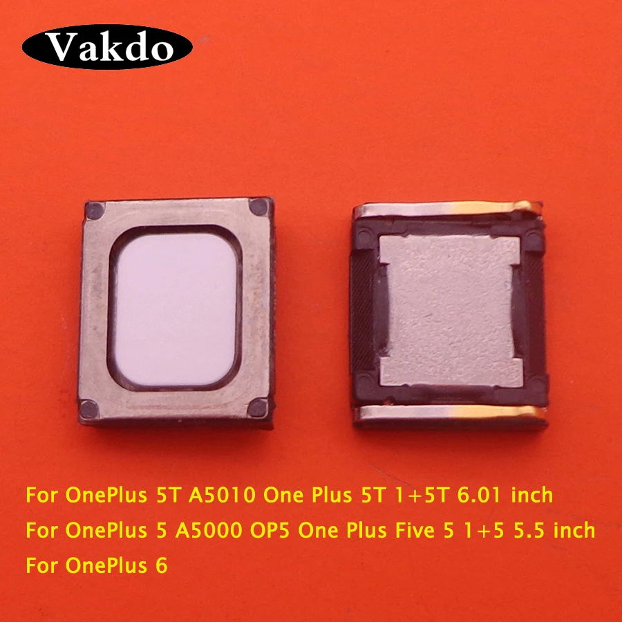 2pcs/lot 100% New Earpiece Ear Speaker Sound Receiver Flex Cable For OnePlus 1 One 2 Two 3 3T Three 5 5T Five X 6 Repair Parts | Мобильные