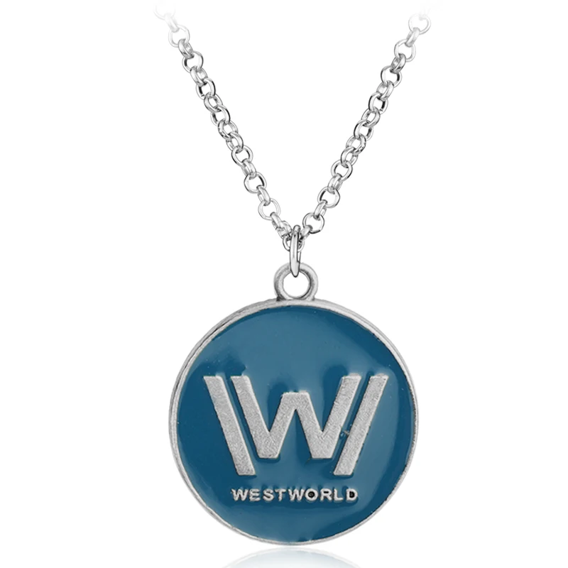 Westworld Ожерелье Горячая ТВ серии ювелирное изделие длинная цепочка на шею для