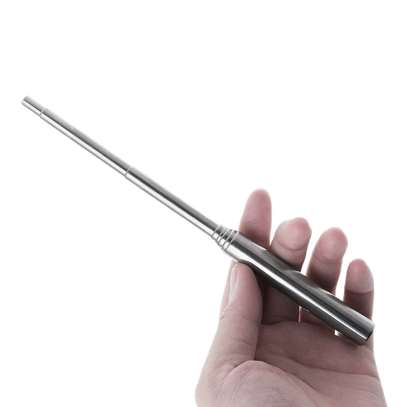 Складная нержавеющая сталь инструменты зажигания телескопическая трубка ручной