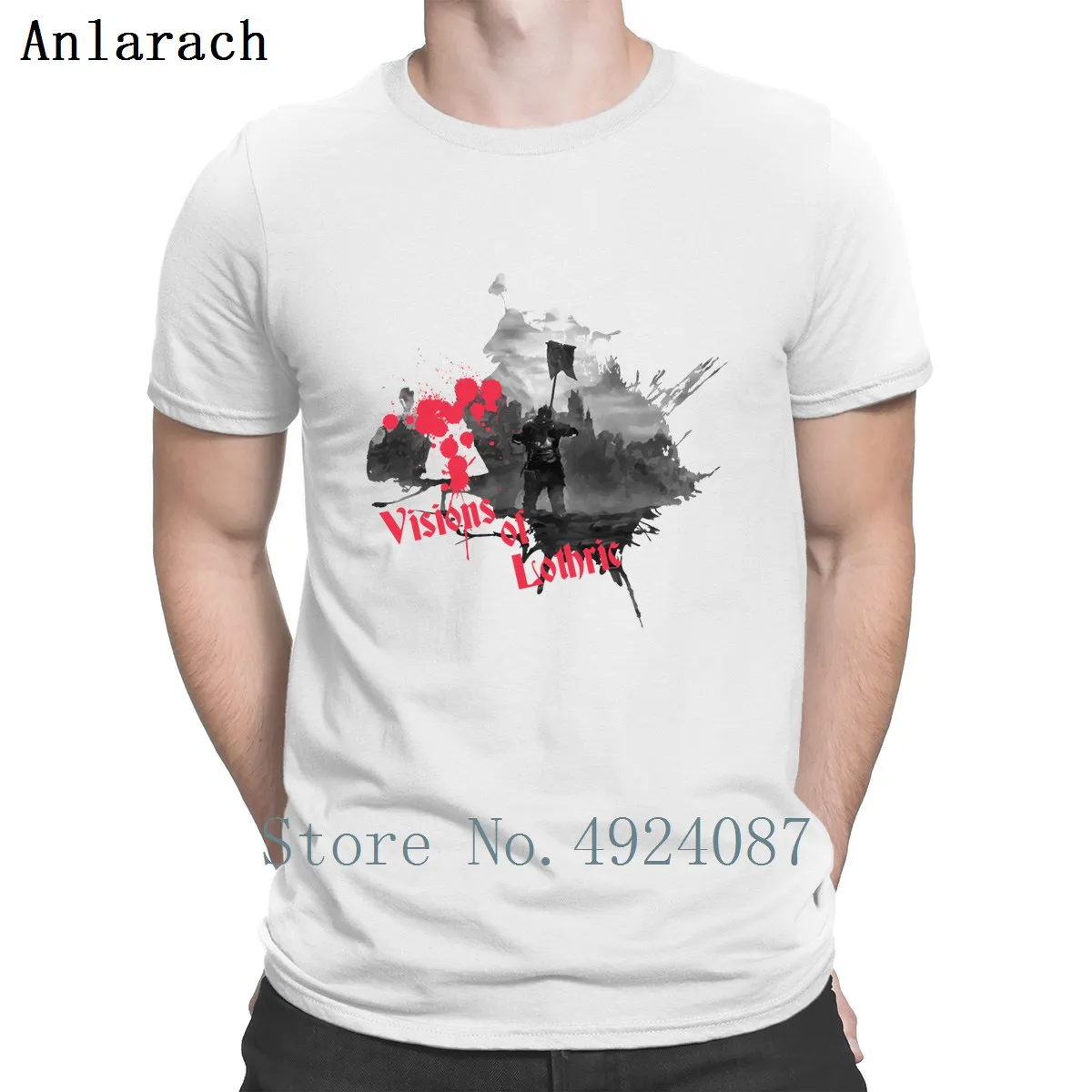 Visionses Of Lothric Футболка против морщин новый стиль дизайнерские сайты хип-хоп