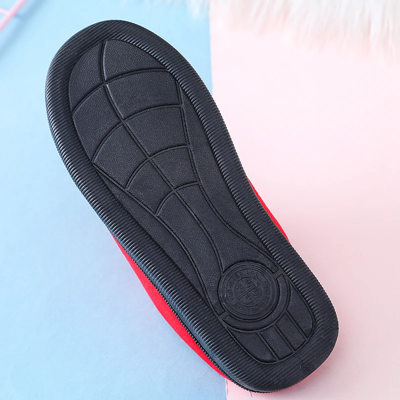 Женские домашние тапочки с героями мультфильмов Нескользящие мягкие зимние