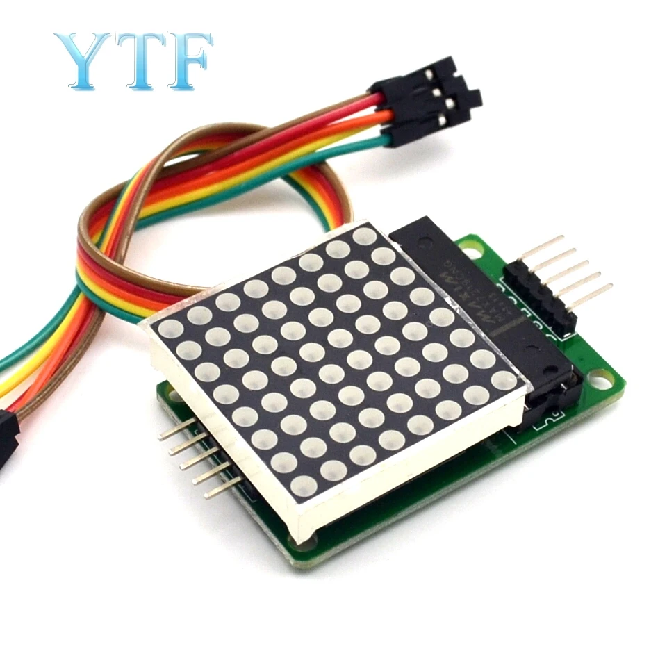 8x8 8*8 MAX7219 точка модуль светодиодной матрицы MCU светодиодный Дисплей Управление
