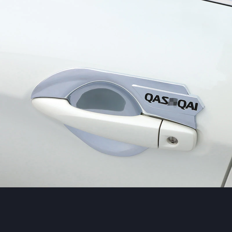 Для Nissan Qashqai J11 2014 2019 Стайлинг автомобиля крышка дверной ручки рама рамы отделка