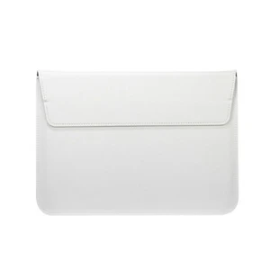 white Популярная кожаная сумка для ноутбука Macbook Air 13 Pro retina 11 12 13,3 15 15,4 Сенсорная панель чехол подставка для ноутбука чехол+ блок питания - Цвет: white