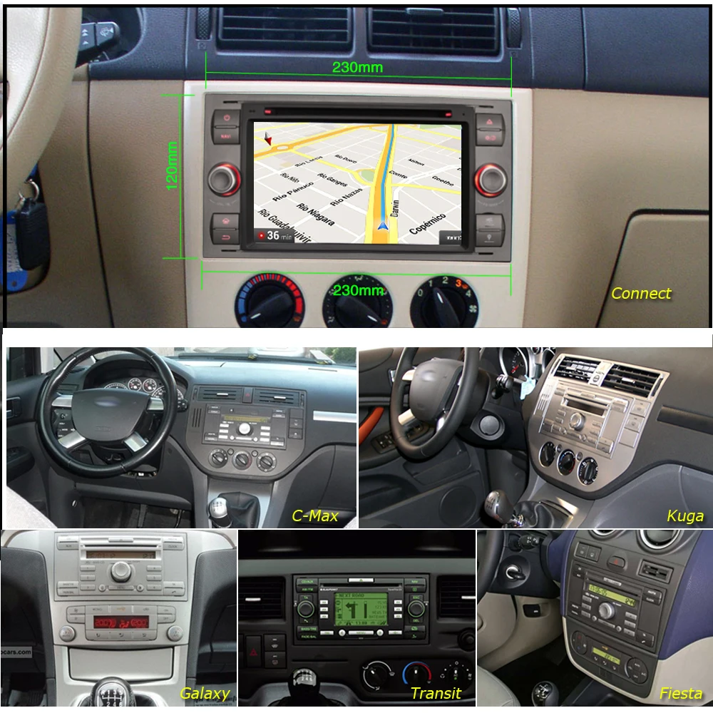 Подробная информация об Android 8 0 DAB + GPS WiFi 4G BT SD радио OBD Автомобильный DVD CD плеер для
