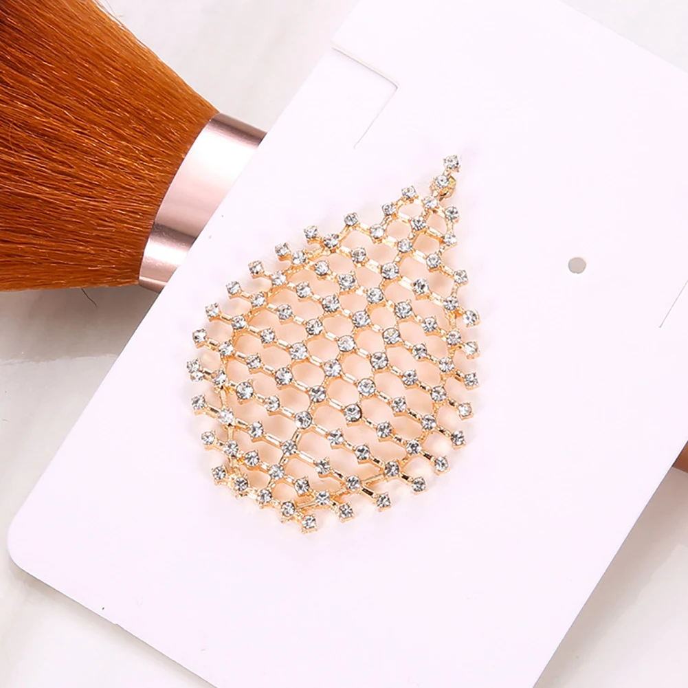 2020 г. большие элегантные геометрические серьги подвески Стразы с отверстиями