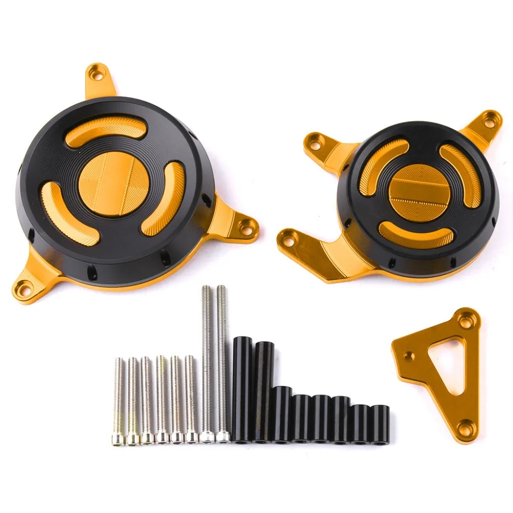 

Левая и правая стороны Защитная крышка двигателя мотоцикла, защитная крышка сцепления, ползунок для Yamaha MT03 YZF-R3 2015, новинка 2016