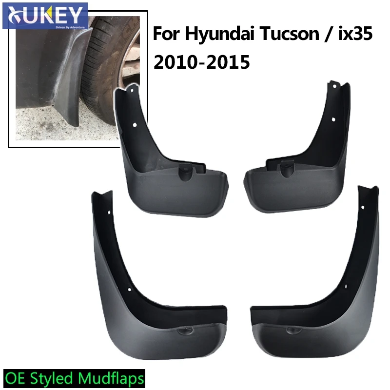 

Литые Брызговики OE для Hyundai Tucson ix35 2010-2015, брызговики, Стайлинг автомобиля 2011 2012 2013 2014