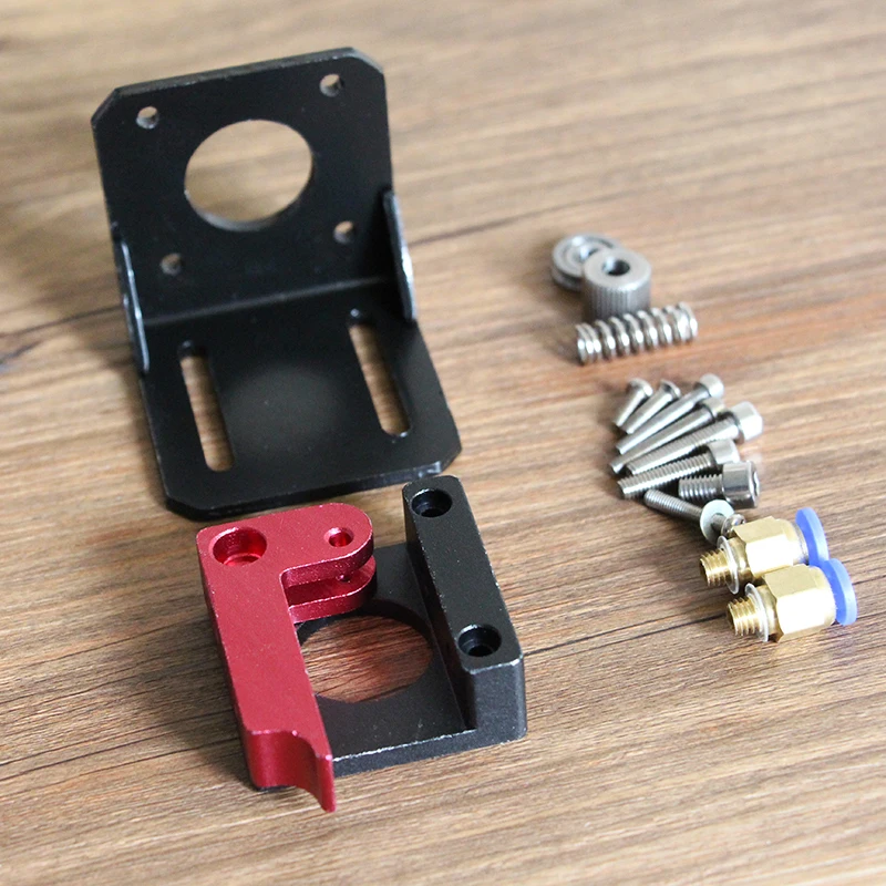 Детали для 3d принтера Makerbot MK8 цельнометаллический дистанционный экструдер из алюминиевого сплава 1,75 мм нить левая/правая рука(не входит в комплект мотор