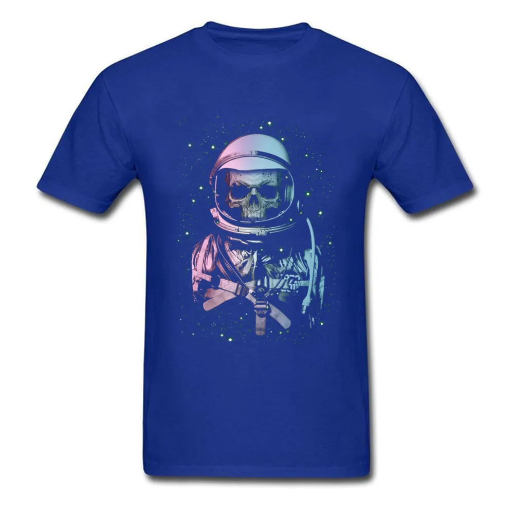 Death In Space топы футболки для мужчин футболка космонавта панк металлическая летняя