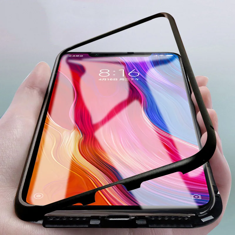 Магнитный металлический чехол-книжка для huawei Nova 3i 3 чехол P20 P10 Lite стеклянная
