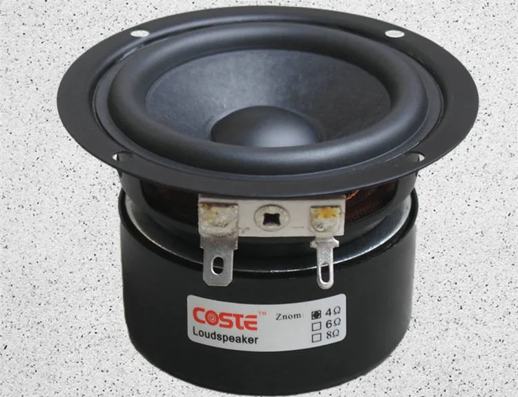 Высокопроизводительный 2 5 дюймовый hifi fever полный частотный DIY динамик 4 Ом 6 8