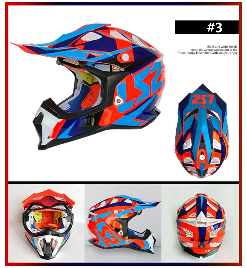 LS2 SUBVERTER MX470 внедорожный шлем для мотокросса Dirt Bike MTB горный велосипед DH MX внедорожный мотоциклетный шлем ECE инновационный