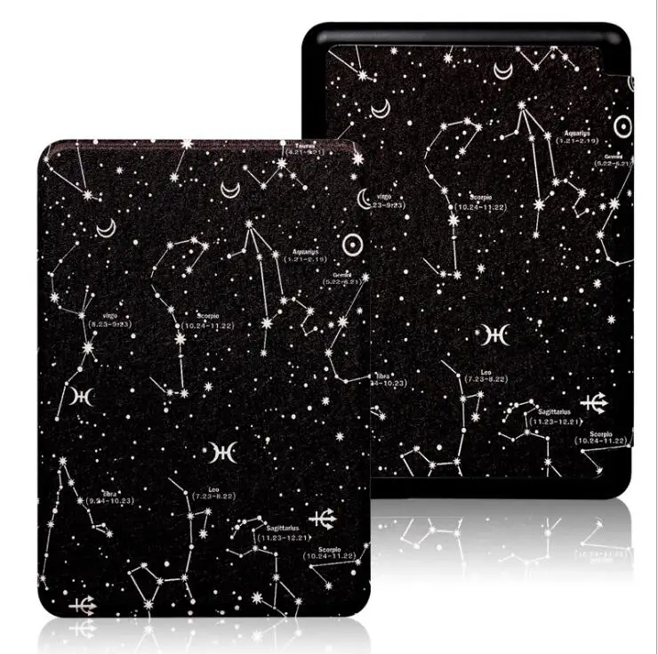 7 Gligle кожаный чехол для Amazon kindle paperwhite 4 Чехол для электронной книги оболочка+ пленка для экрана+ стилус - Цвет: 7