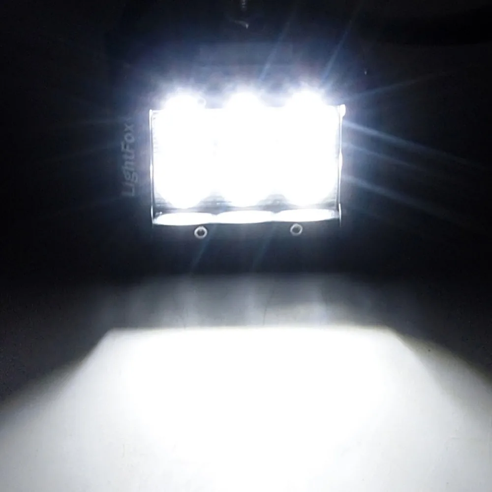 Барра De LED 4 шт. дюйма 18 Вт огни автомобиля бездорожье ATV внедорожник Грузовик