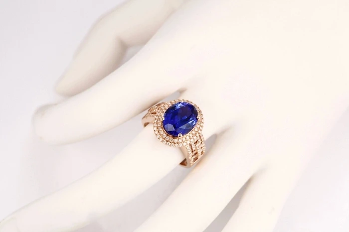 Рисунок 6 - CaiMao 18 К/750 розовое золото 4