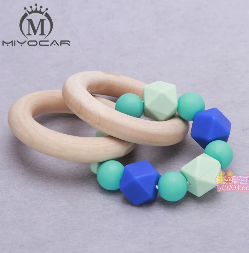 Силиконовые кольца прорезыватели бусины-прорезыватели силиконовые бусины