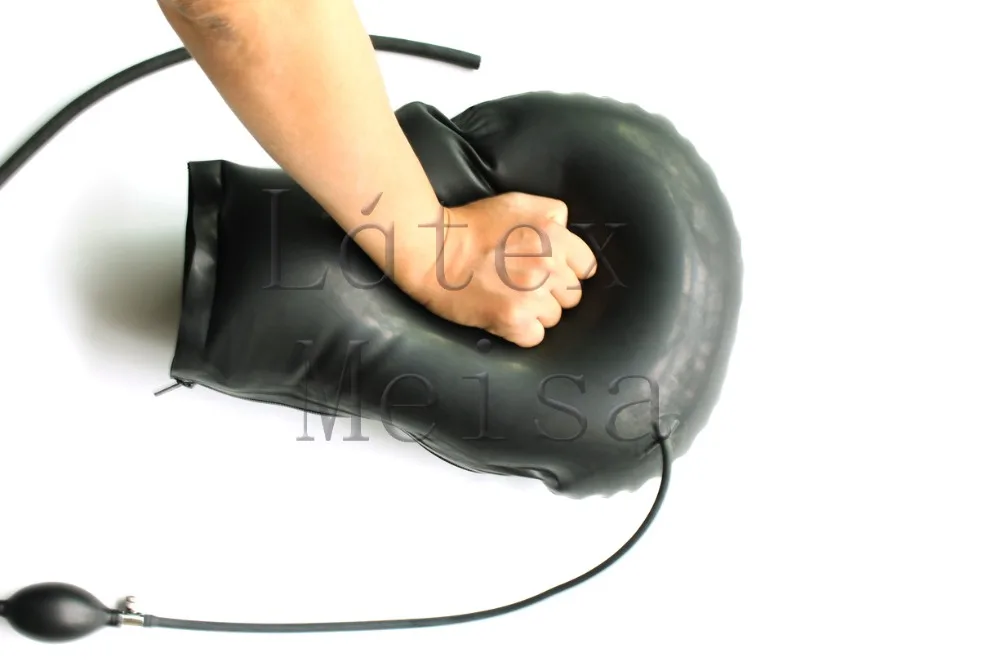 Женская дизайнерская черная зазорная латексная трубка с застежкой-молнией сзади