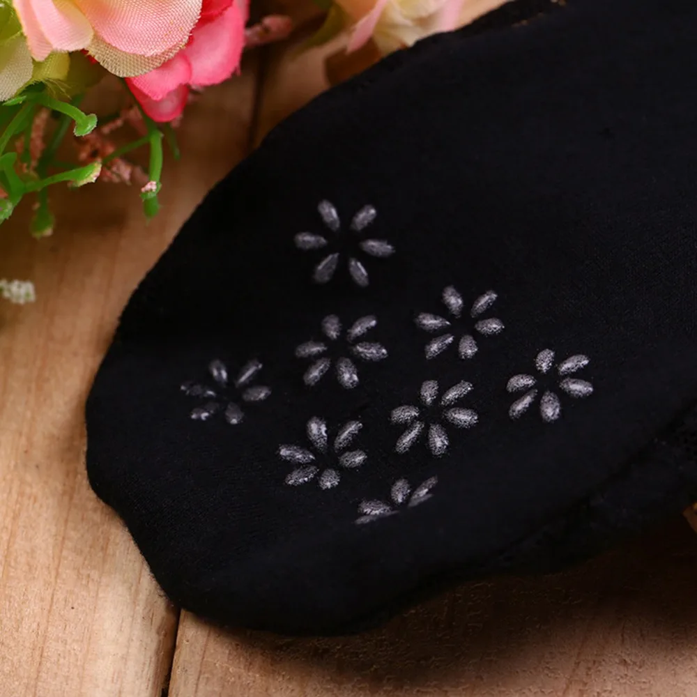 Новое поступление 5 пар женских удобных невидимых вкладышей нескользящие носки