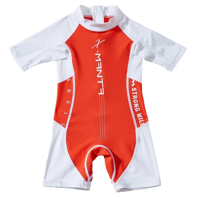 Детские слитные костюмы для плавания и дайвинга хлопковые Гидрокостюмы из