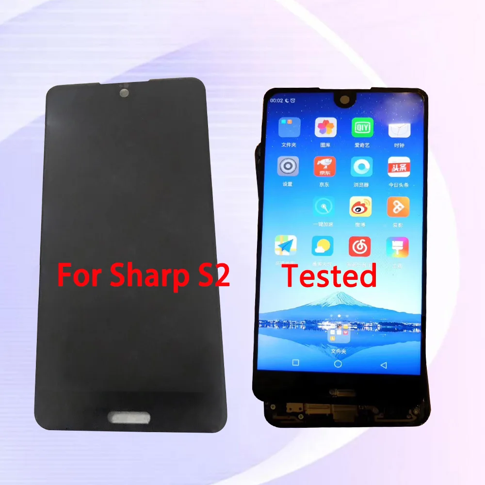 RYKKZ для Sharp Aquos S2 ЖК дисплей + Сенсорная панель экрана замены сменный модуль детали