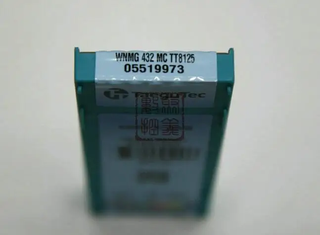 10 шт TNMG WNMG080408-MC TT8125 TaeguTec с ЧПУ Токарный Карбид отрицательные Треугольные вставки