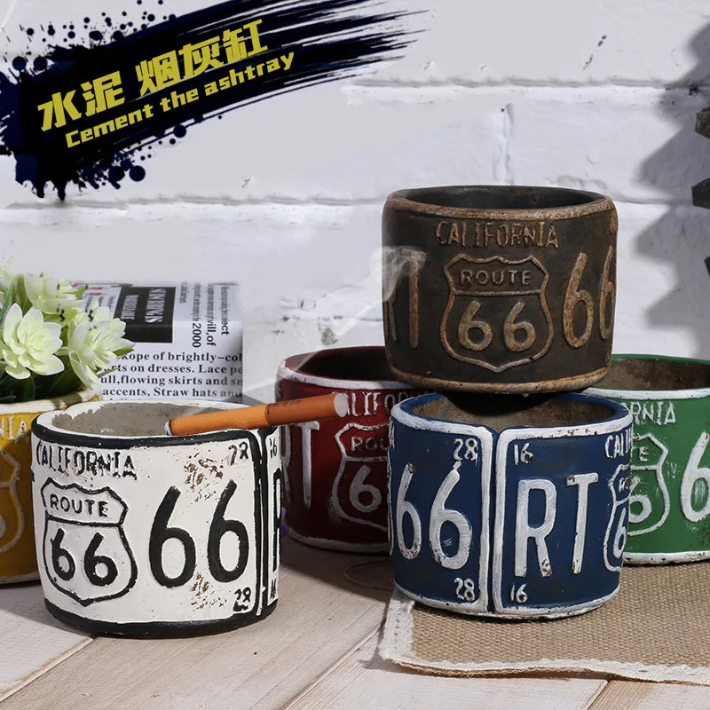 Ретро индустрия креативные винтажные пепельницы кафе домашний Декор Ремесло