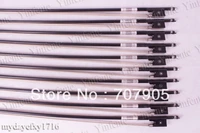 10 pcs New 44 Violin Bow High quality Carbon Fiber Ebony Frog