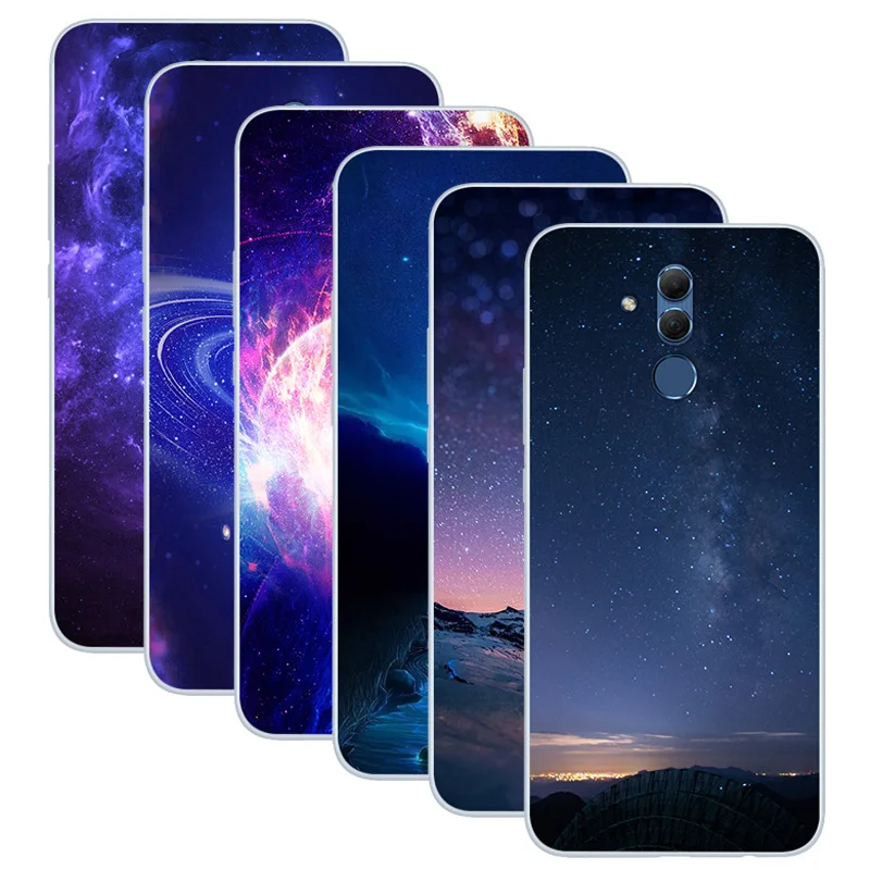 Для Huawei Mate 20 Lite чехол для телефона с рисунком звездного неба мягкий Maimang 7 6 3 дюйма