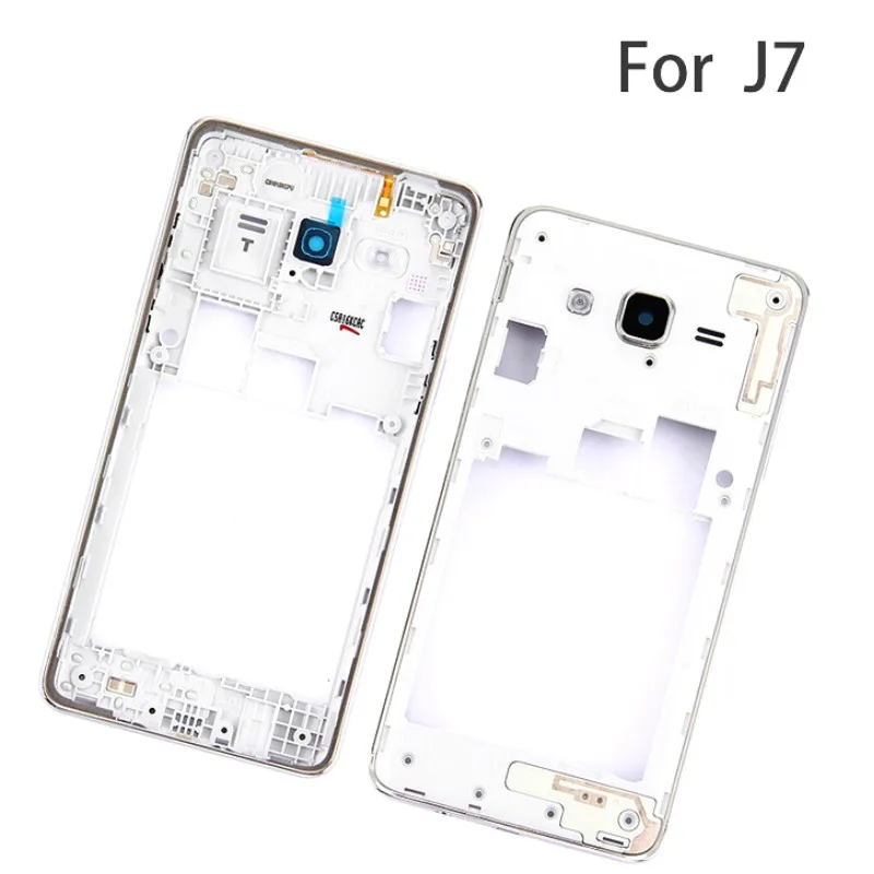 Оригинальный корпус передней рамки для Samsung J7 2016 J710F J7108 ЖК панель средняя рамка и
