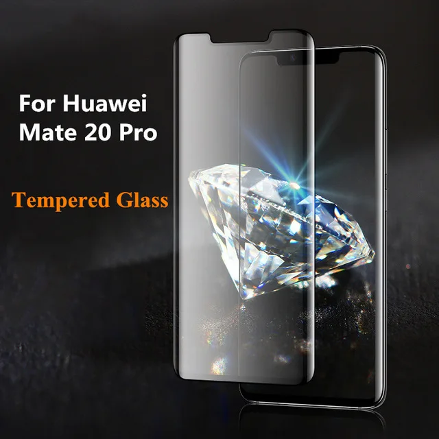 3D изогнутое закаленное стекло для huawei mate 20 Pro взрывозащищенное полное покрытие 9H защитная пленка протектор экрана для mate 20