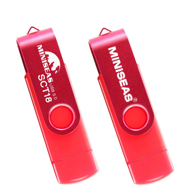 Miniseas флеш-накопитель USB 3 0 OTG для телефона Android высокоскоростная карта памяти Флеш