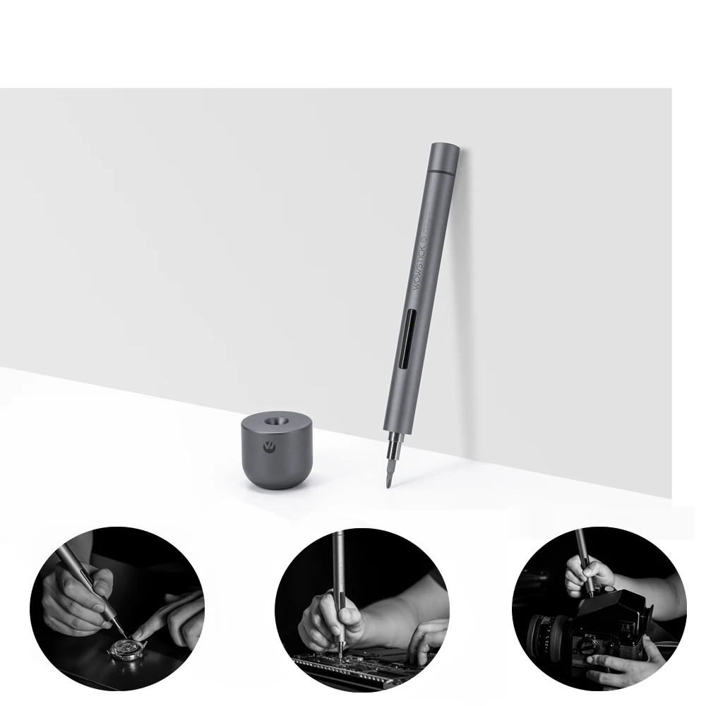 Wowstick 1F Precision Mini Cordless Screwdriver Battery for Cell Phone Camera Repair Tools|Электрические отвертки| |