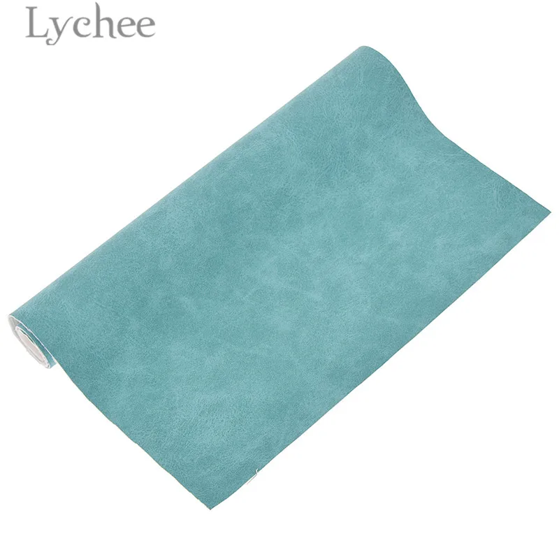 7 Lychee Life 21x29 см A4 искусственная замша PU ткань многоцветный Водонепроницаемый Синтетическая Кожа DIY материал для сумки ремни одежды - Цвет: 7