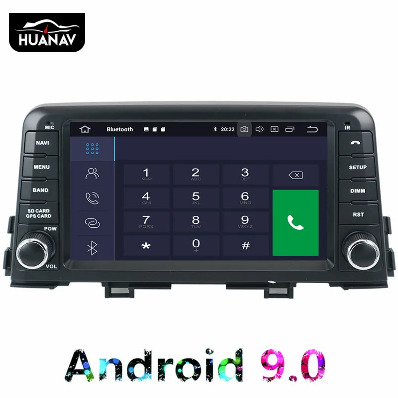 

Android 9.0 No Car DVD Player GPS Navigation Stereo for KIA PICANTO MORNING 2017 2018 Car Radio player Multimedia tape recorder