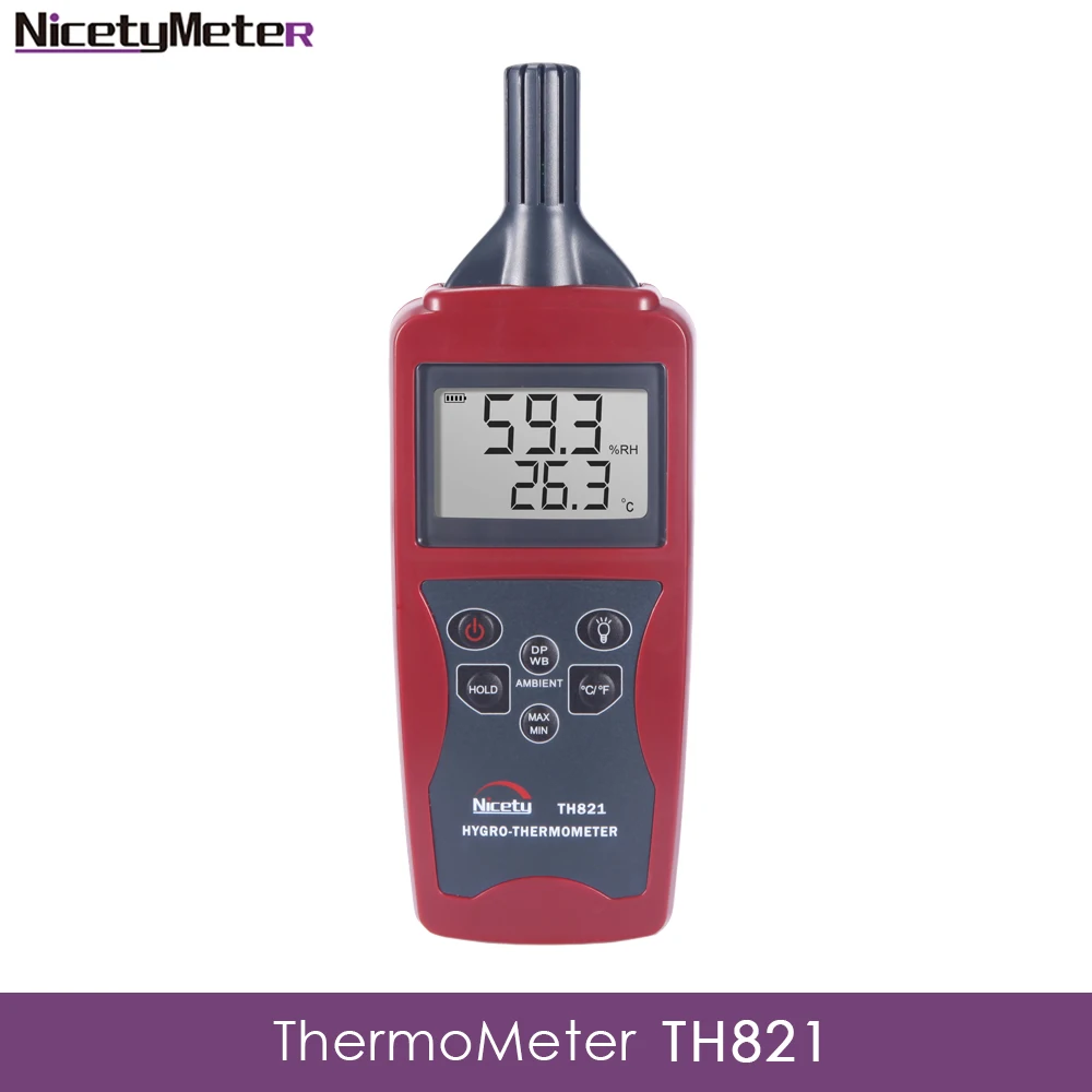Nicetymeter AM821 ЖК Ручной цифровой профессиональный Анемометр измеритель скорости ветра с лопастным датчиком подсветка